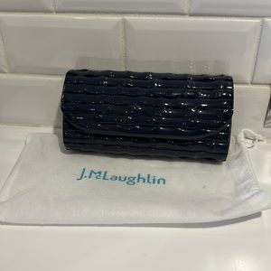 J. McLaughlin navy clutch